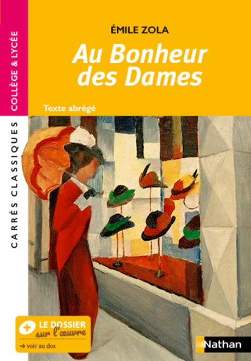 ebook cover of Au bonheur des dames, by Emile Zola