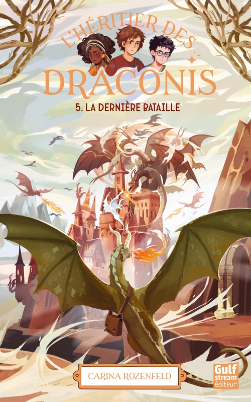 ebook cover of L'Héritier des Draconis - Tome 5 La Dernière Bataille, by Carina Rozenfeld