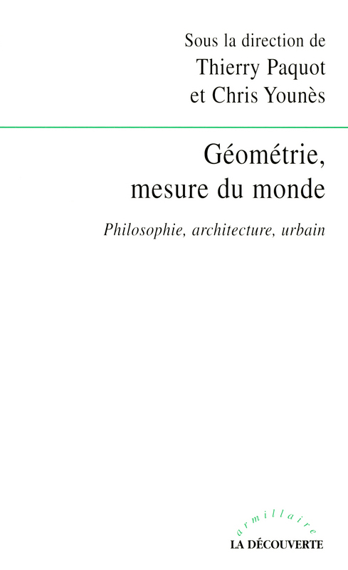 ebook cover of Géométrie, mesure du monde, by Thierry Paquot, Chris Younès