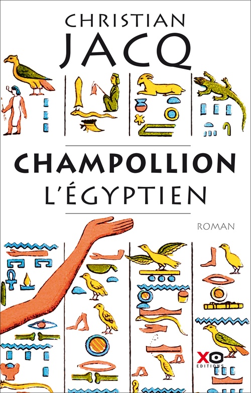 ebook cover of Champollion l'égyptien, by Christian Jacq