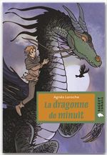 Couverture ebook de La dragonne de minuit, de Agnès Laroche