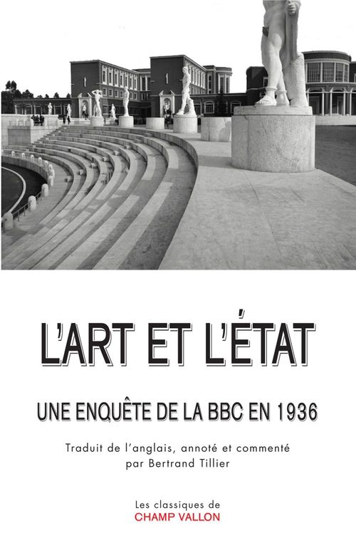 ebook cover of L'Art et l'Etat, by Collectif