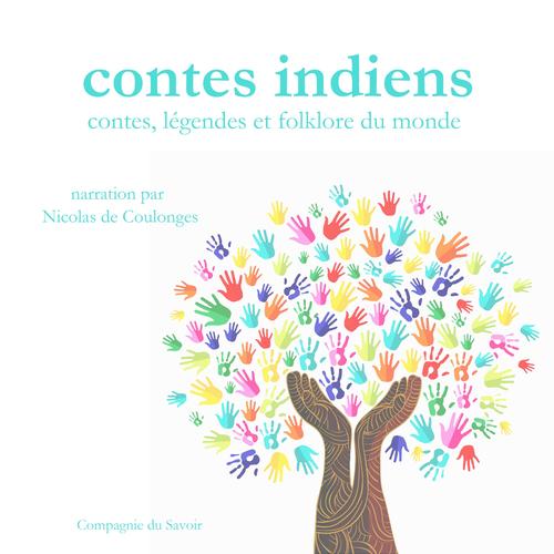 audiobook cover of Contes indiens, by Frédéric Garnier