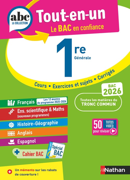 Couverture ebook de Tout en un 1re, de Claudine Gaston, Ghislaine Zaneboni, Dominique Prest, Garance Kutukdjian, Christian Camara, Françoise Cahen, Laetitia Benbassat, Alain Rajot