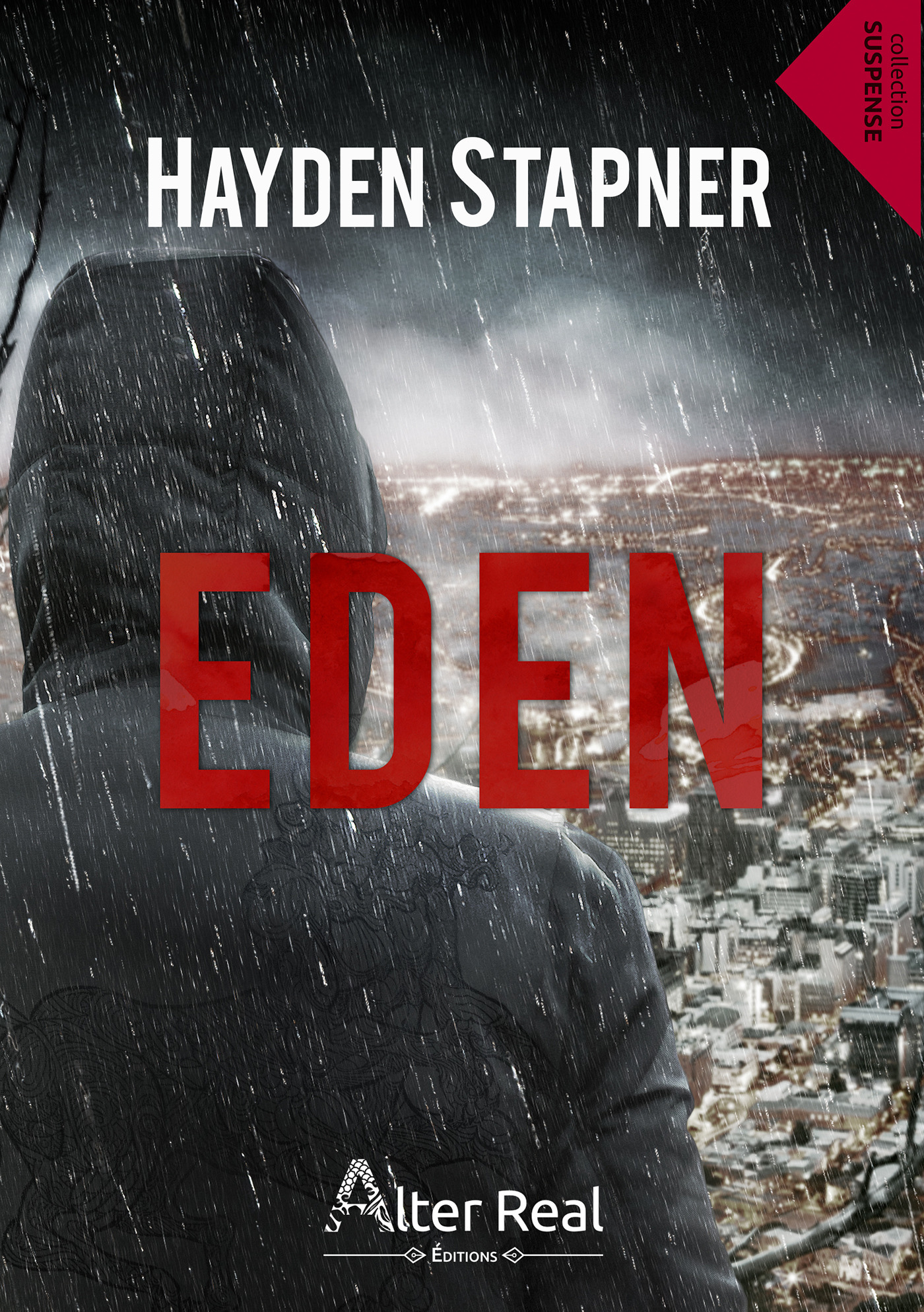 Couverture ebook de Eden, de Hayden Stapner