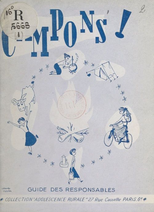Couverture ebook de Campons..., de Jeunesse Agricole Catholique Feminine