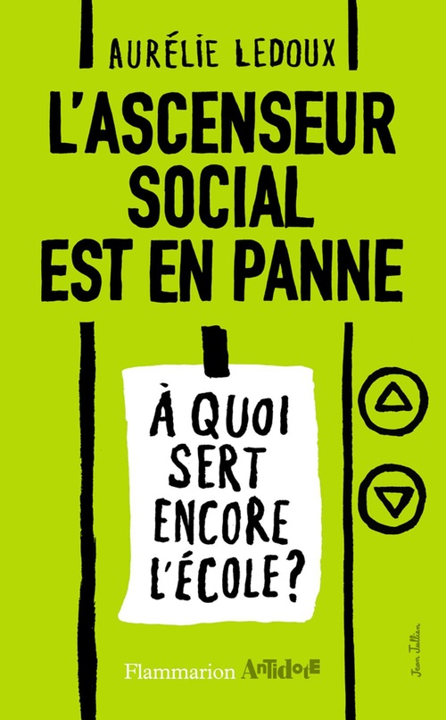 Couverture ebook de L´ascenseur social est en panne, de Aurélie Ledoux