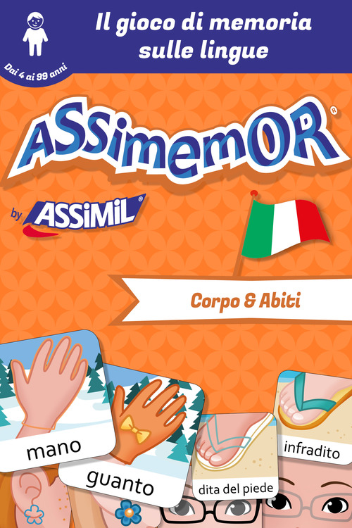 ebook cover of Assimemor - Le mie prime parole in italiano: Corpo e Abiti, by Celadon, Lea Fabre