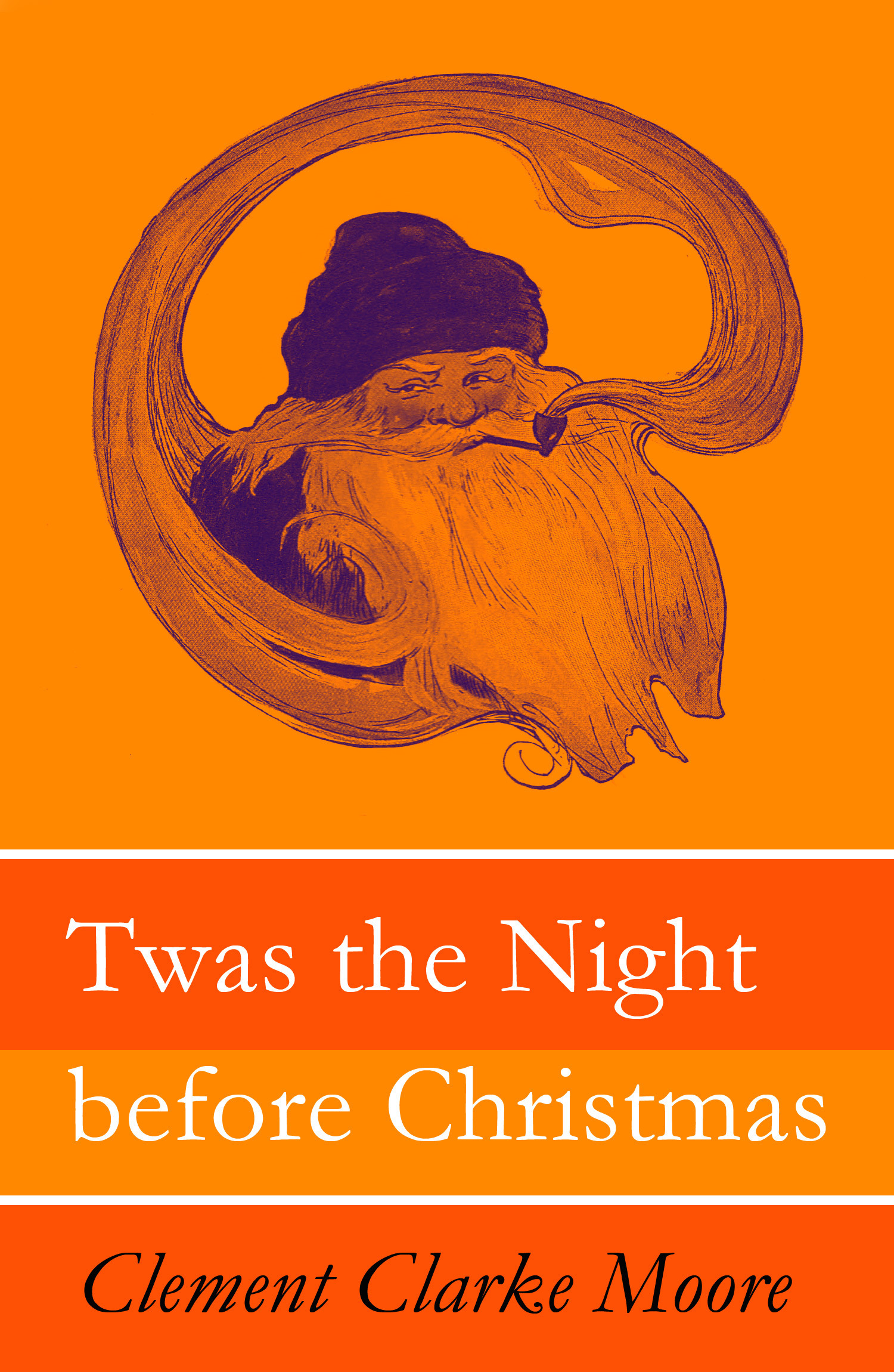 Couverture ebook de Twas the Night before Christmas (Original illustrations by Jessie Willcox Smith), de Clement  Clarke Moore