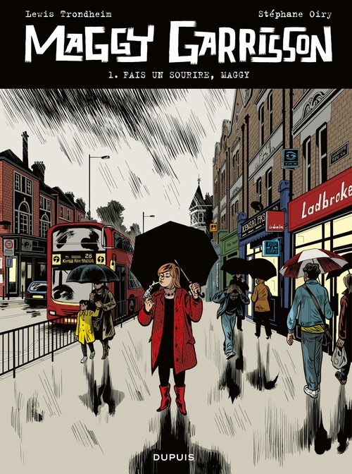 ebook cover of Maggy Garrisson - Tome 1 - Fais un sourire, Maggy, by Lewis Trondheim, Stéphane Oiry