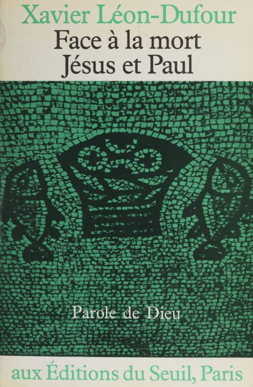 Couverture ebook de Face à la mort : Jésus et Paul, de Leon-Dufour Xavier