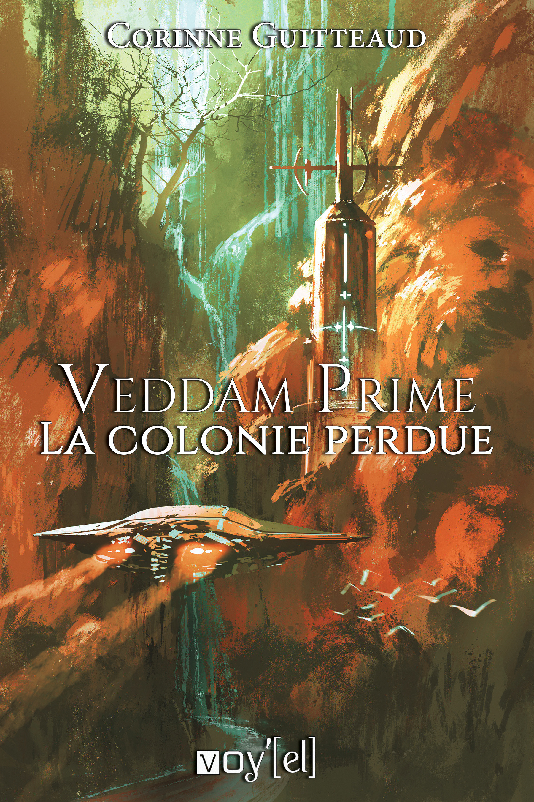 Couverture ebook de Veddam Prime, de Corinne Guitteaud