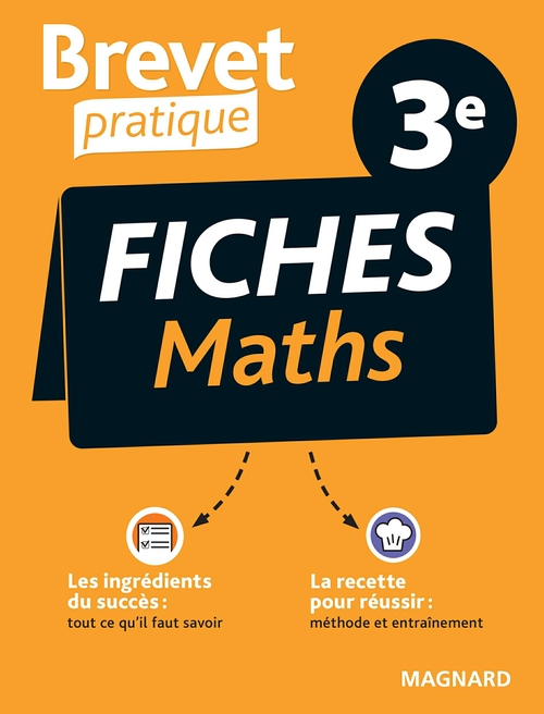 ebook cover of Brevet Pratique Fiches Maths 3e Brevet 2026, by Stéphane Renouf
