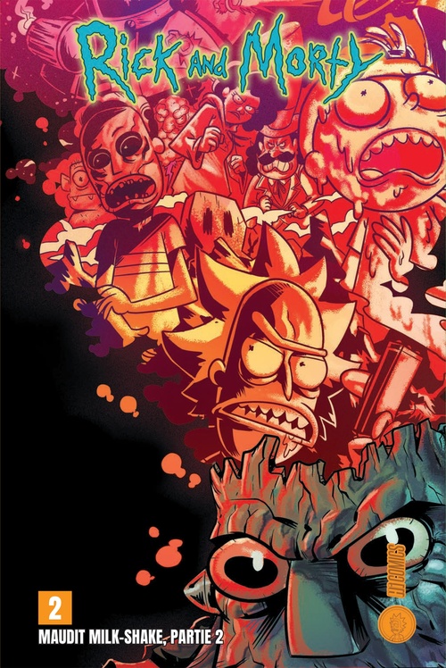Couverture ebook de Rick & Morty, Maudit milk-shake, partie 2, de Alex Firer
