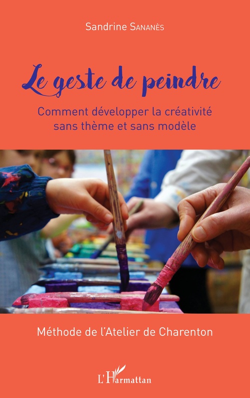 ebook cover of Le geste de peindre, by Sandrine Sananès