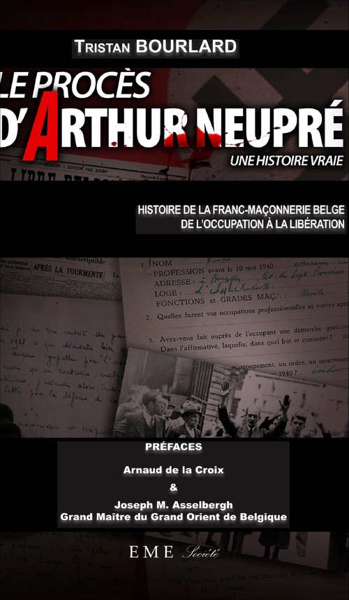 ebook cover of Le procès d'Arthur Neupré, by Tristan Boulard