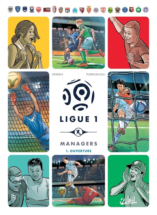 ebook cover of Ligue 1 Managers T01 - Ouverture, by Jean-Christophe Derrien