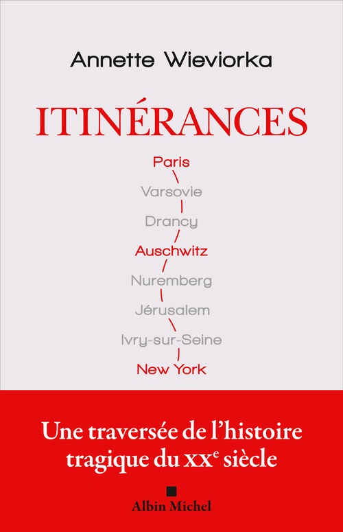 Couverture ebook de Itinérances, de Annette Wieviorka