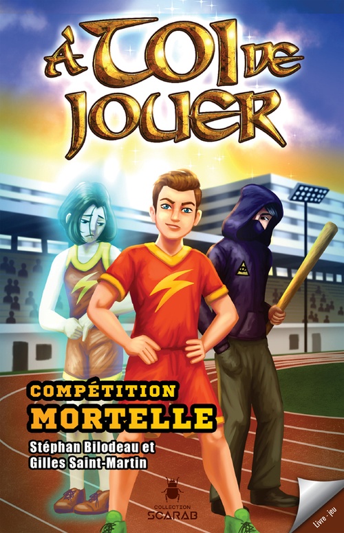 ebook cover of Compétition mortelle, by Stéphan Bilodeau, Gilles Saint-Martin