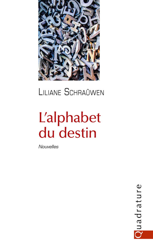 ebook cover of L'alphabet du destin, by Liliane Schrauwen