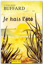 Couverture ebook de Je hais l'été, de Claude-Henri Buffard