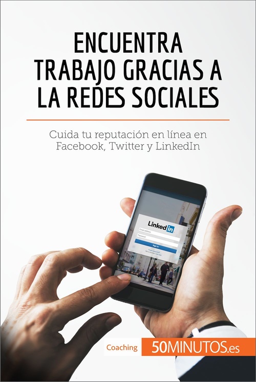 Couverture ebook de Encuentra trabajo gracias a las redes sociales, de Collectif