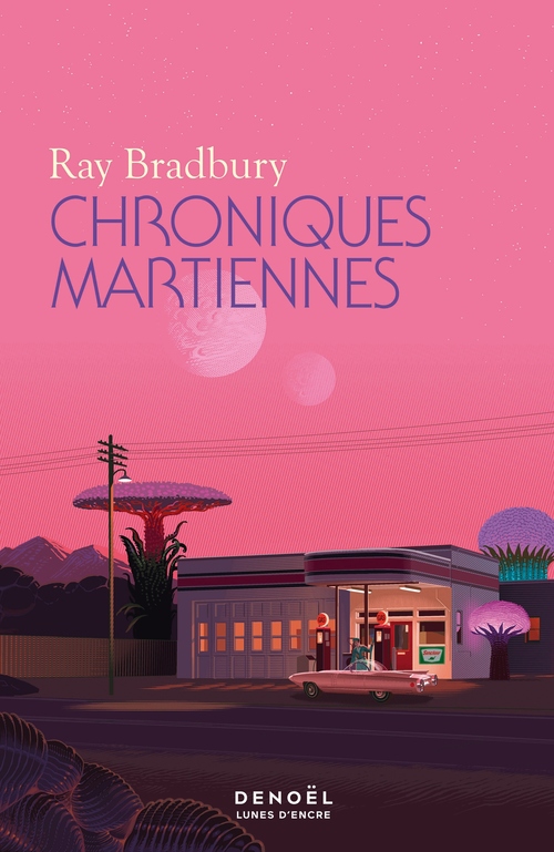 ebook cover of Chroniques martiennes, by Ray Bradbury