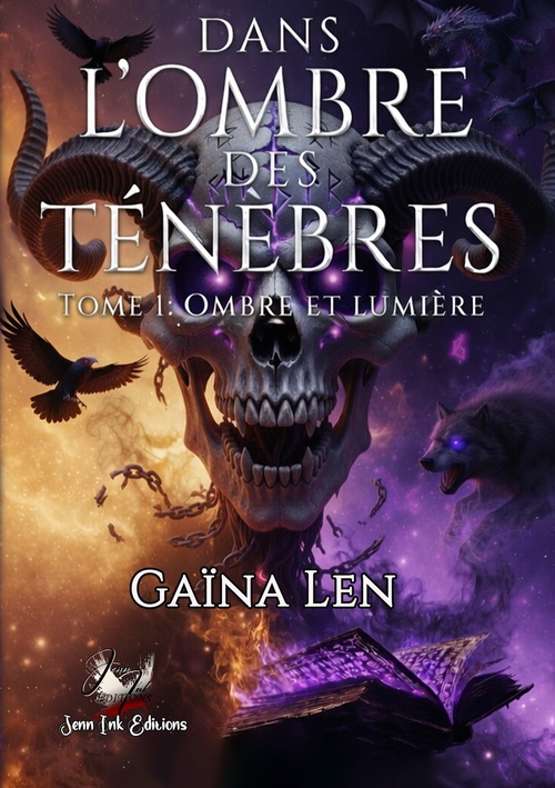 Couverture ebook de Dans l'ombre des ténèbres, de Angeles Loup