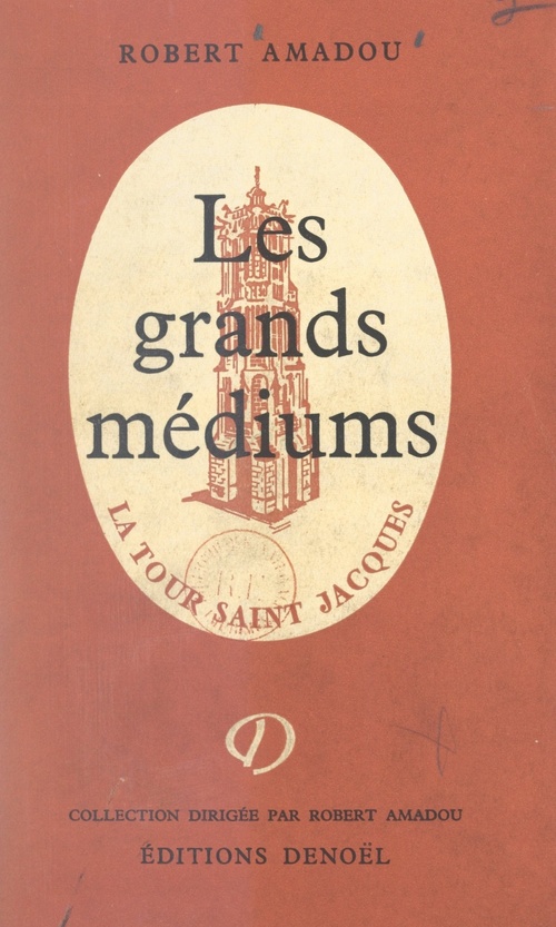 Couverture ebook de Les grands médiums, de Robert Amadou