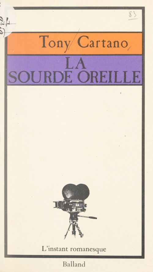 ebook cover of La sourde oreille, by Tony Cartano
