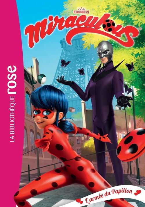 ebook cover of Miraculous 18 - L'armée du Papillon, by Zagtoon
