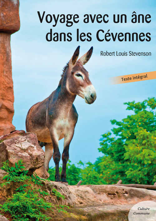 ebook cover of Voyage avec un âne dans les Cévennes, by Robert Louis Stevenson