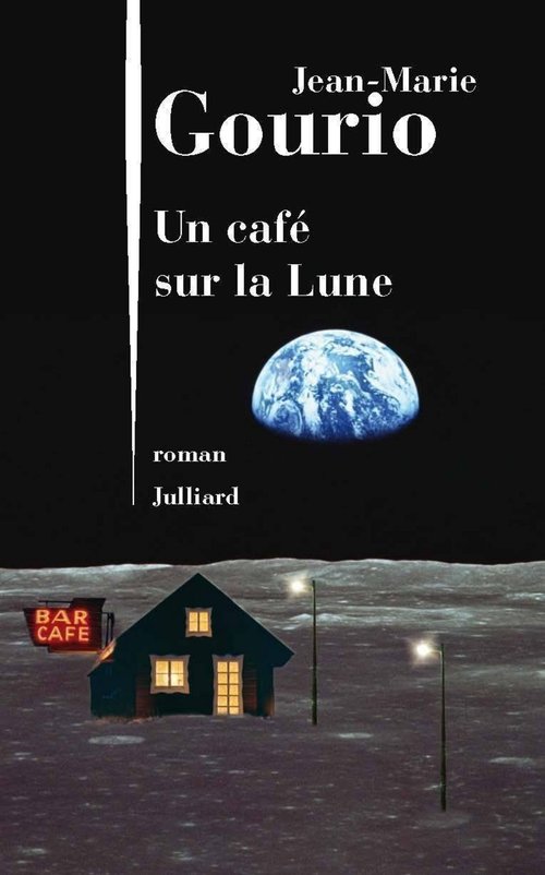 ebook cover of Un café sur la lune, by Jean-Marie Gourio