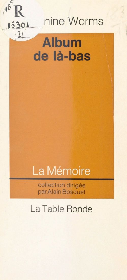 Couverture ebook de Album de là-bas, de Jeannine Worms