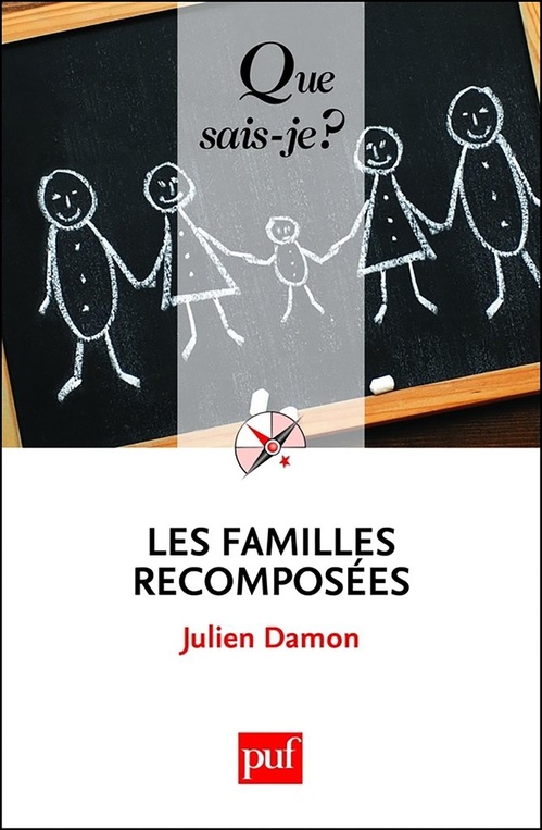 Couverture ebook de Les familles recomposées, de Julien Damon