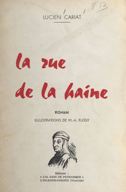Couverture ebook de La rue de la haine, de Lucien Cariat