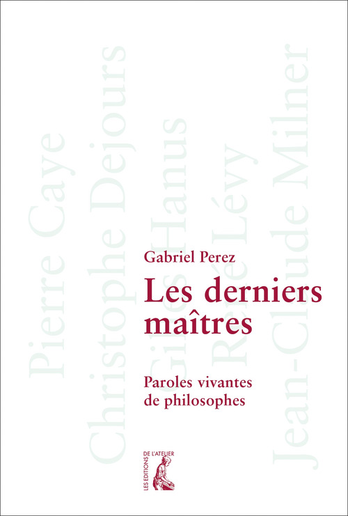 ebook cover of Les Derniers maîtres, by Gabriel Perez