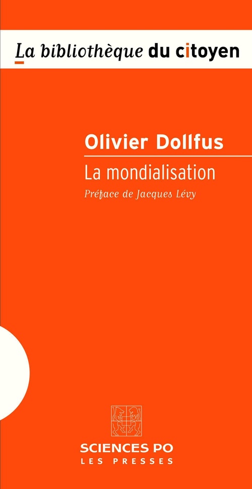 Couverture ebook de La mondialisation, de Olivier Dollfus