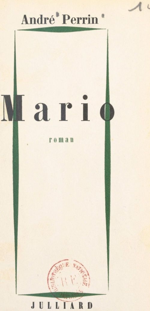 ebook cover of Mario, by Andre Perrin