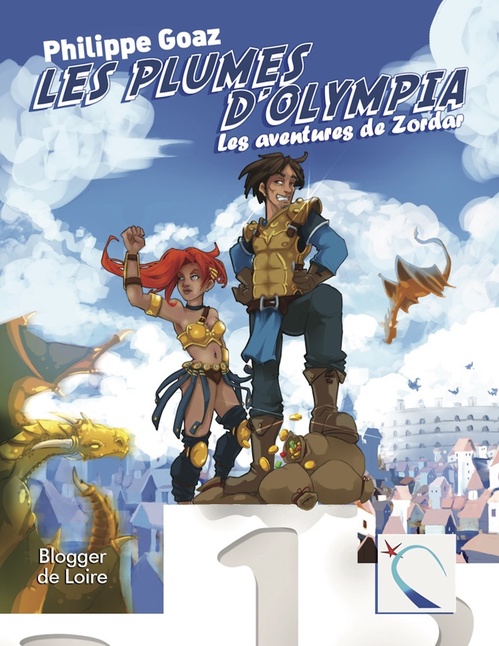 ebook cover of Les Plumes d'Olympia, by Goaz, Vael