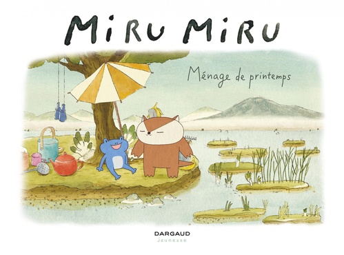 Couverture ebook de Miru Miru - Tome 5 - Ménage de printemps, de Mathilde Maraninchi, Haruna Kishi
