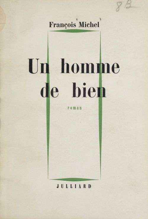 Couverture ebook de Un homme de bien, de François Michel