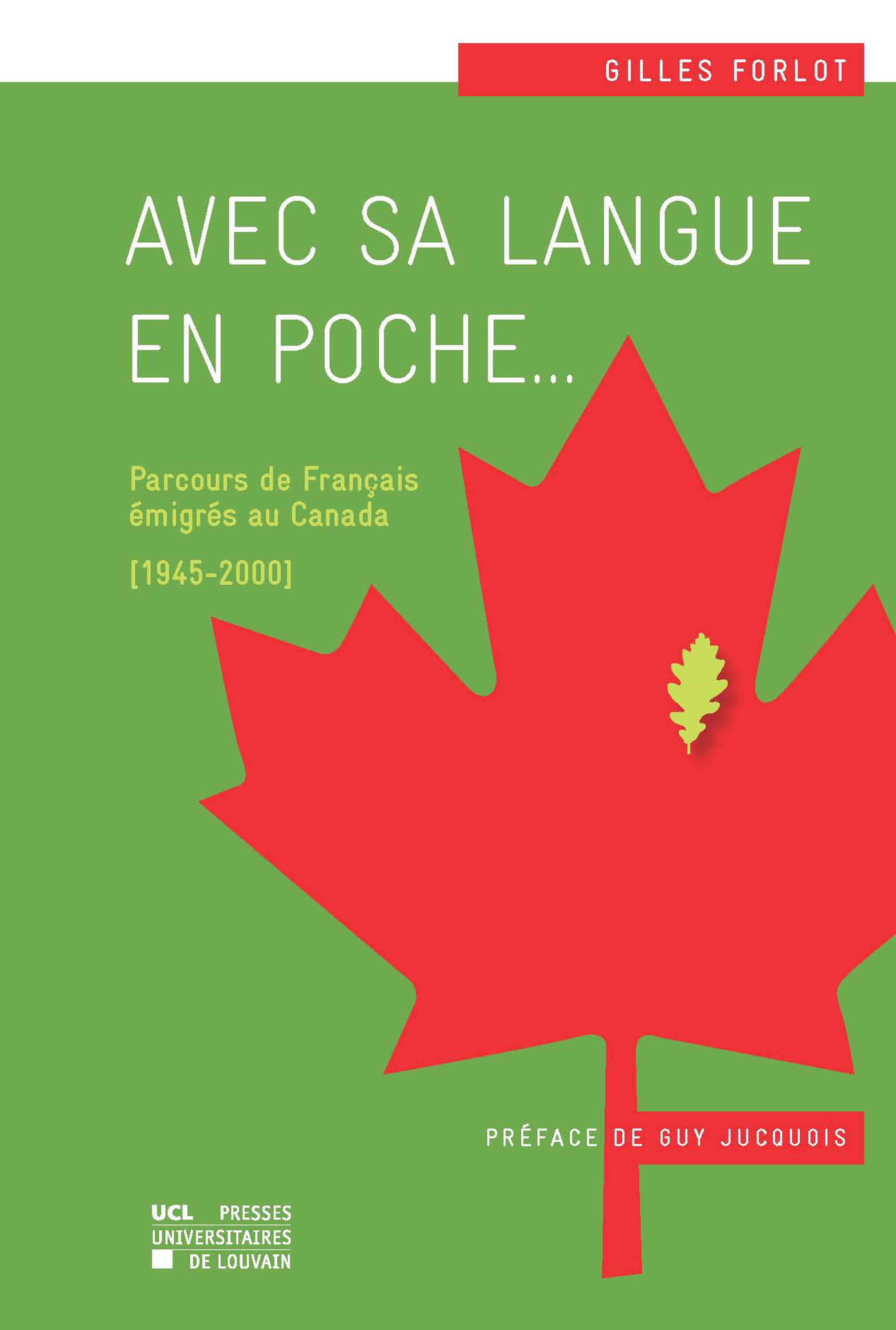 ebook cover of Avec sa langue en poche..., by Gilles Forlot