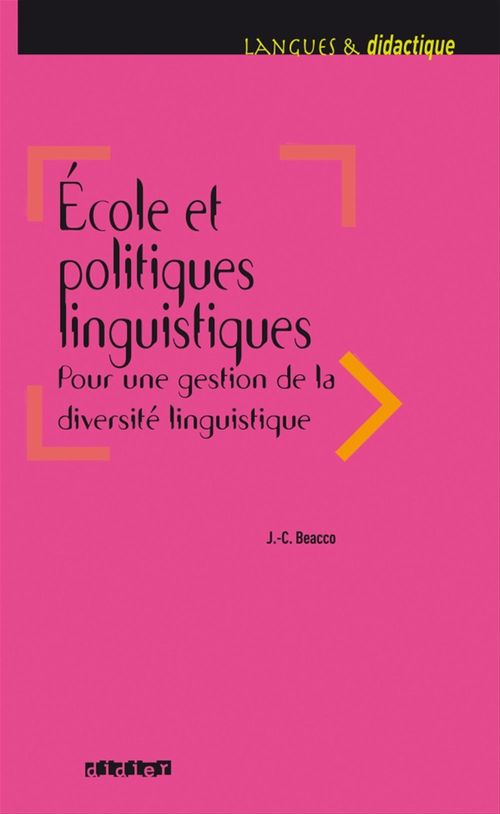 ebook cover of Ecole et politiques linguistiques 2016 - Ebook, by Jean-claude Beacco