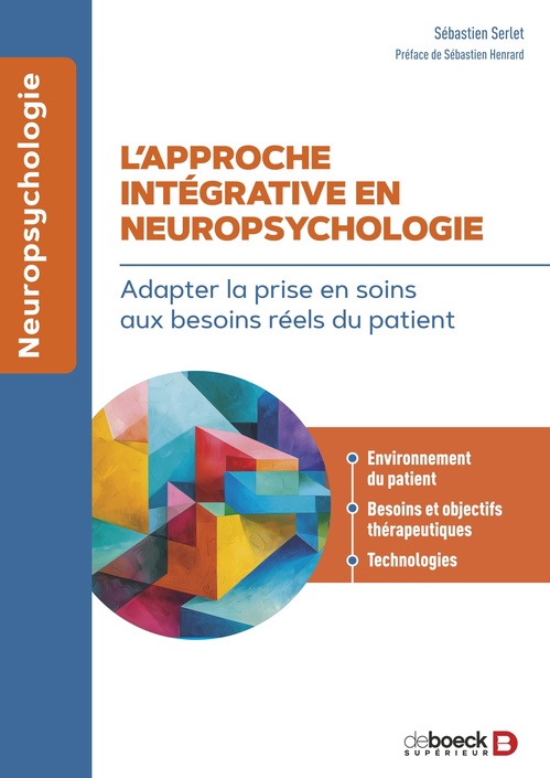 Couverture ebook de L´approche intégrative en neuropsychologie, de Sébastien Serlet