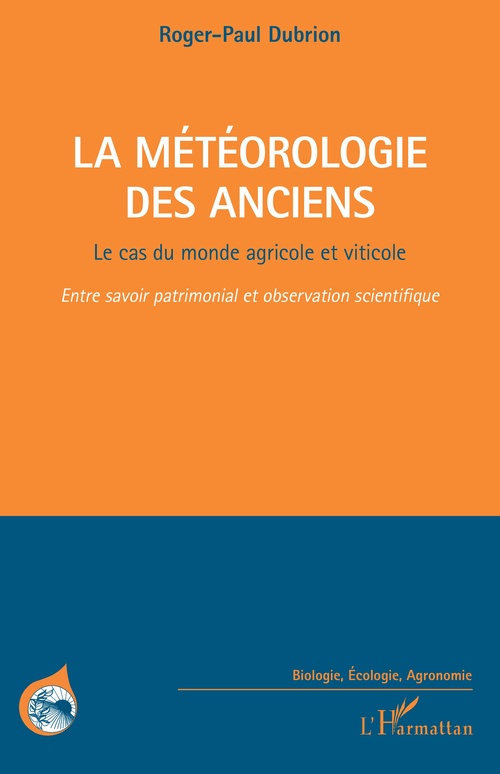 Couverture ebook de La météorologie des Anciens, de Roger-paul Dubrion