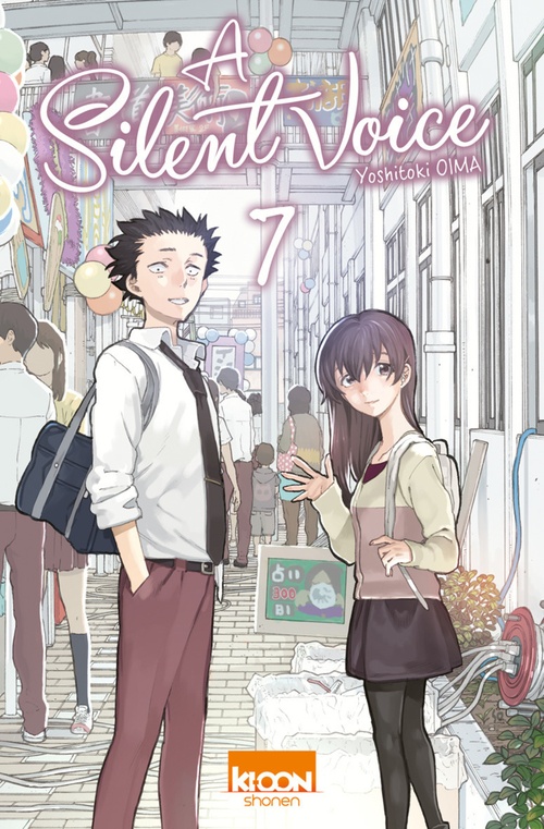 ebook cover of A Silent Voice T07, by Yoshitoki Oima