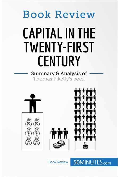 Couverture ebook de Book Review: Capital in the Twenty-First Century by Thomas Piketty, de 50minutes