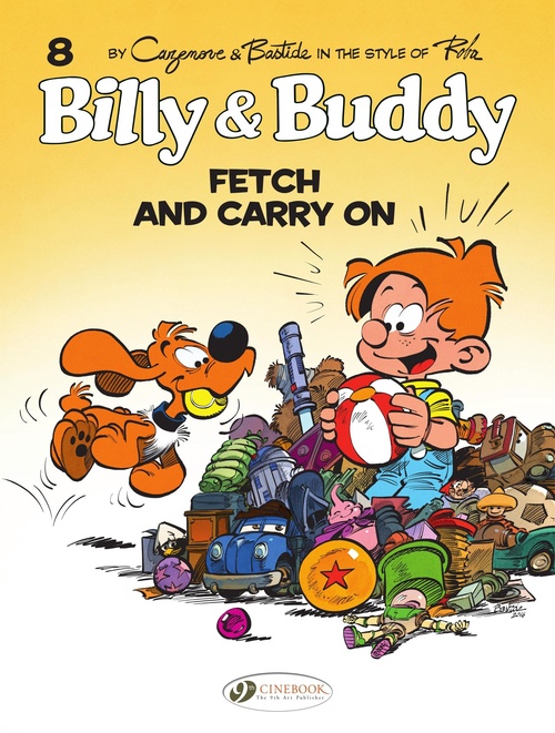 Couverture ebook de Billy & Buddy - Volume 8 - Fetch and Carry On, de Christophe Cazenove