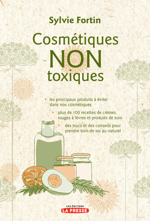 ebook cover of Cosmétiques NON toxiques, by Sylvie Fortin